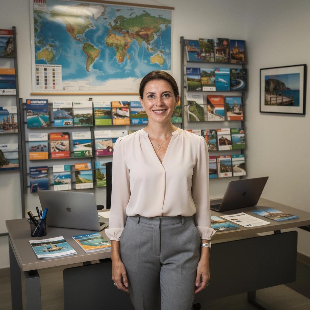 Interaktywna mapa z zaznaczonymi atrakcjami turystycznymi w kilku miastach.